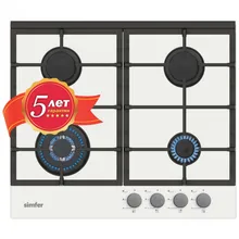 Газовая варочная панель Simfer H60L41W511