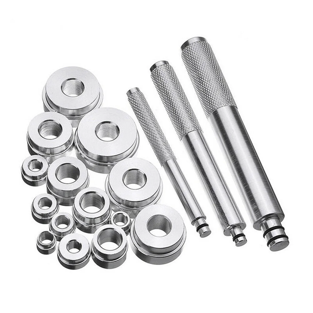 

17PCS Universal 10-42mm Car Wheel Bearing Race Seal Bush Driver Master Tool Kit Alternator Or Washing Machine