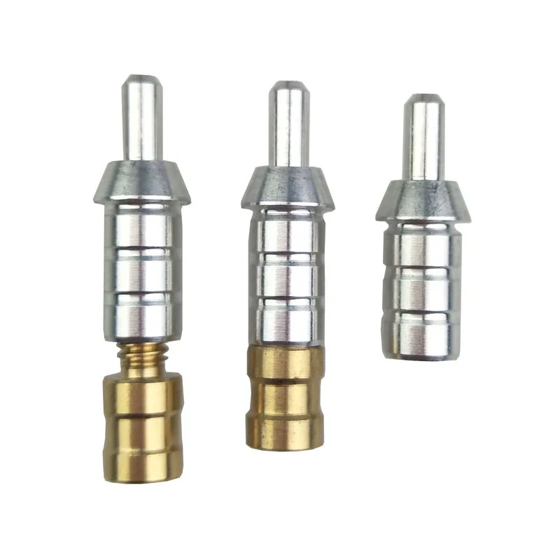 

20pcs Archery Arrow Nock For ID 6.2mm Arrow Screw Pin Nock Can With Weight Balance Hunting Archery Pin Arrow darts Accessories