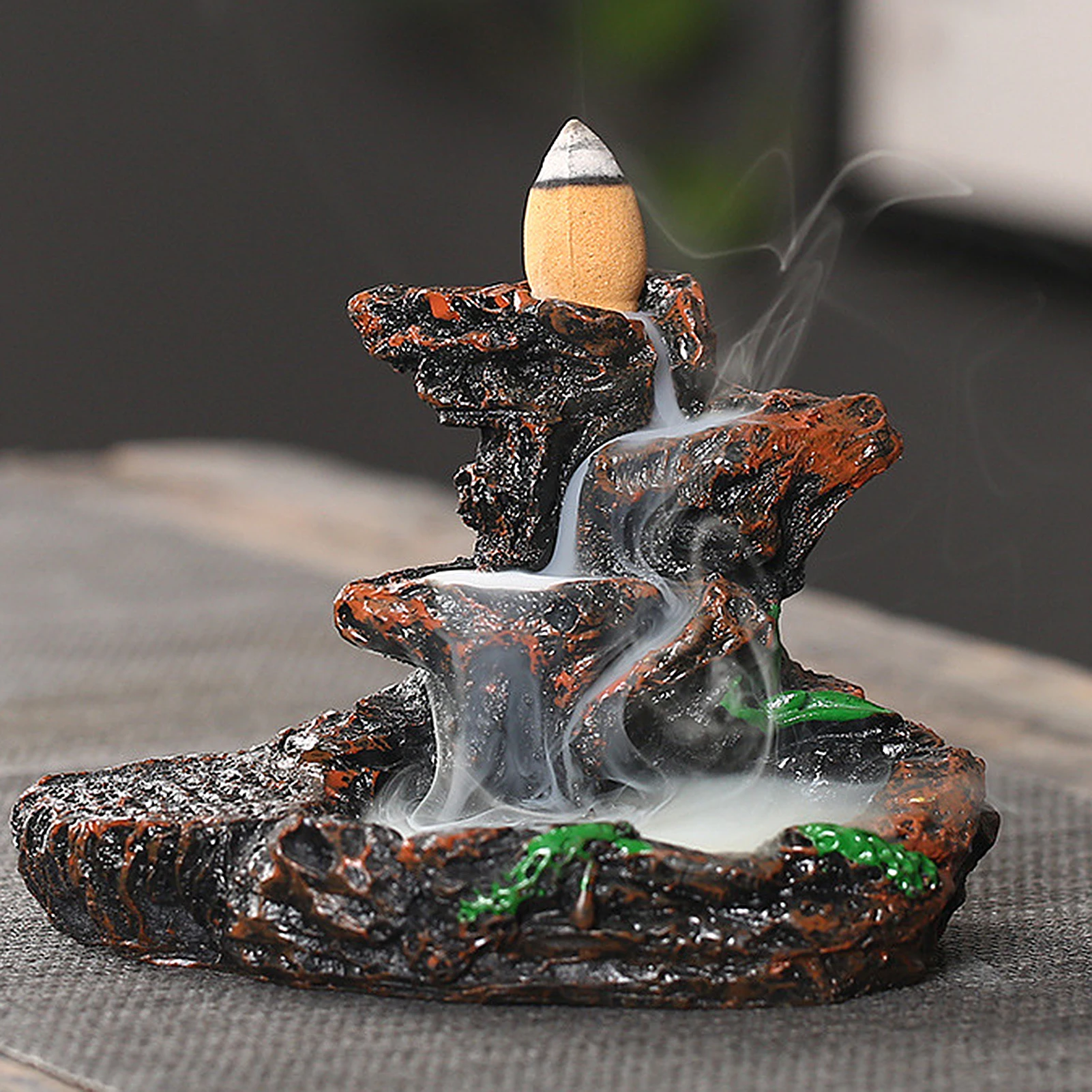 подставка для ароматических конусов. Backflow incense burner. курильница для ладана водопад. курильница водопад. горелка для благовоний.