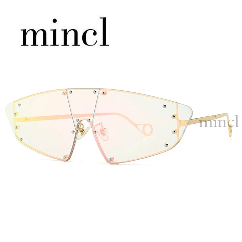 Винтажные цельные большие солнцезащитные очки для женщин 2019 Роскошные брендовые