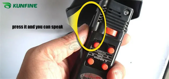 12V 100W Car Waring Horn 5 Model 5 Tone Car Siren Horn Speaker Police Alarm Whistle Whee with Loudspeaker