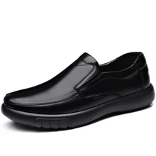 Новинка; роскошные мужские туфли из натуральной кожи для взрослых; бархатная деловая обувь черного цвета для свадебной вечеринки; зимние теплые Мужские модельные туфли; размеры 38-47