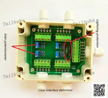 

Junction Box / Weighbridge Junction Box / Load Cell Four in One Out 5 Line 100 Tons Electronic Scale Box