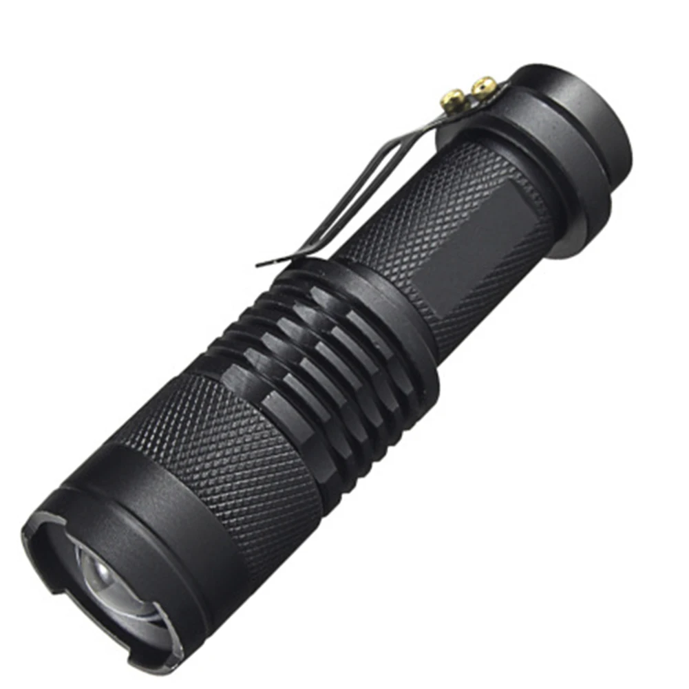 Tactical Detection Lamp Mini Black Light Pet Urine Stains Detector Without Battery UV Flashlight Ultra Light With Zoom Function