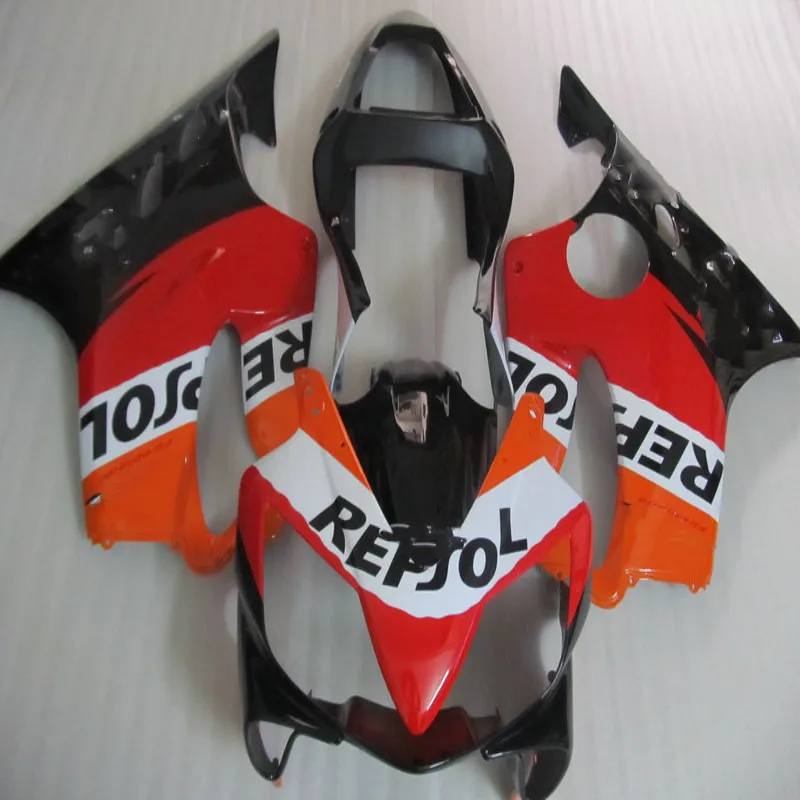 Запасные части для кузова Honda CBR 600 F4i 2001 2002 2003 красный черный комплект обтекателей