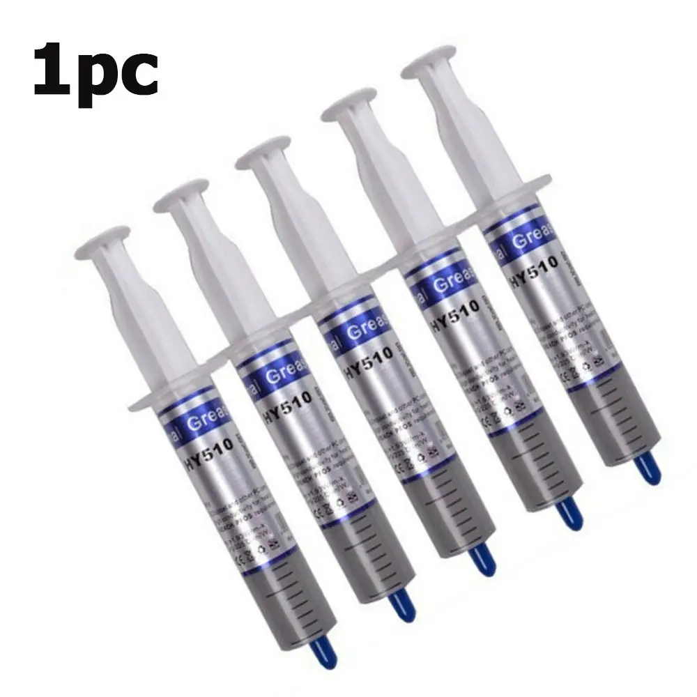 

1 Pcs Hy510 30g Grey Thermal Conductive Grease Paste For CPU GPU Syringe Chipset Cooling Thermal Grease Heat Sink