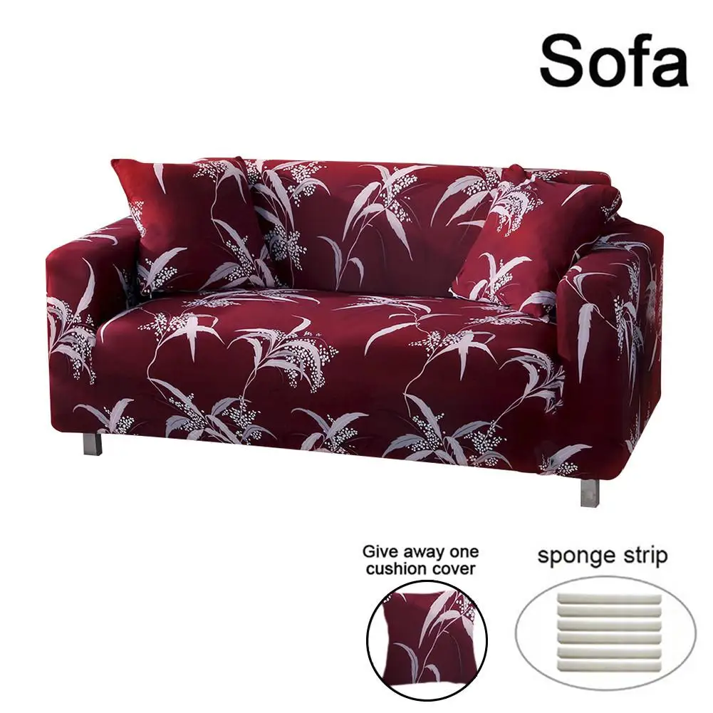 1 Покрывала для дивана стрейч протектор мебели полиэстер Loveseat крышка M L XL XXL XXXL XXXXL 1/2/3 местный крышка кресла для Гостиная - Цвет: 1