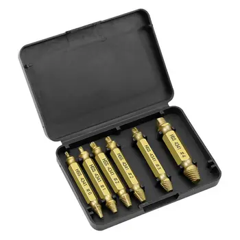 

6Pcs Durable Screw Broken Extractor Bolt Screws Drill Bit Removal Tool High Speed Steel Home Working Tools Accessories