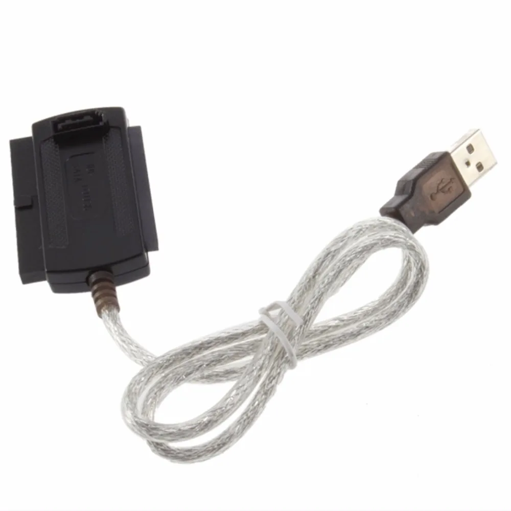 USB 2,0 для IDE SATA конвертер Кабель-адаптер для 2,5 3,5 жесткого диска HDD