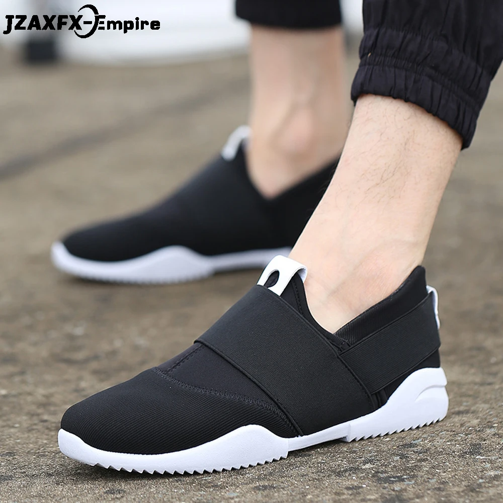 

Men Loafers Men Shoes Casual Shoes 2019 Spring Summer Light Canvas Youth Shoes Men Breathable Fashion Flat Footwear
