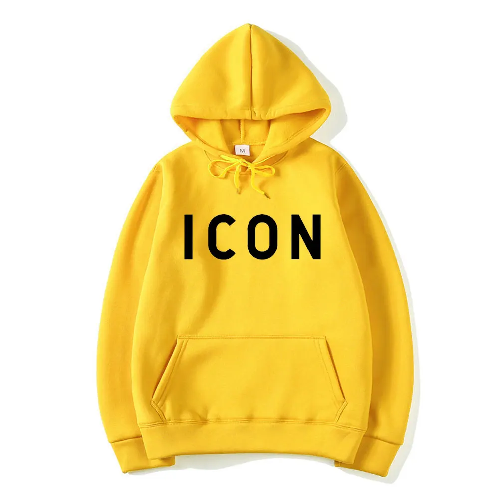 Icon Mens Print Hoodies Sweatshirt Hot Sale Fashion Hooded Sweatshirt Casual Hip Hop Hoody Autumn New 5
