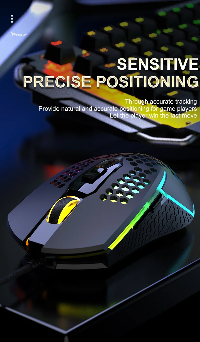 best computer mice LED Glow Wired Mouse Profession Gaming Mouse 3200 DPI Optical USB Computer Mouse 6 Buttons Ergonomics Mouse For PC laptops types of computer mouse