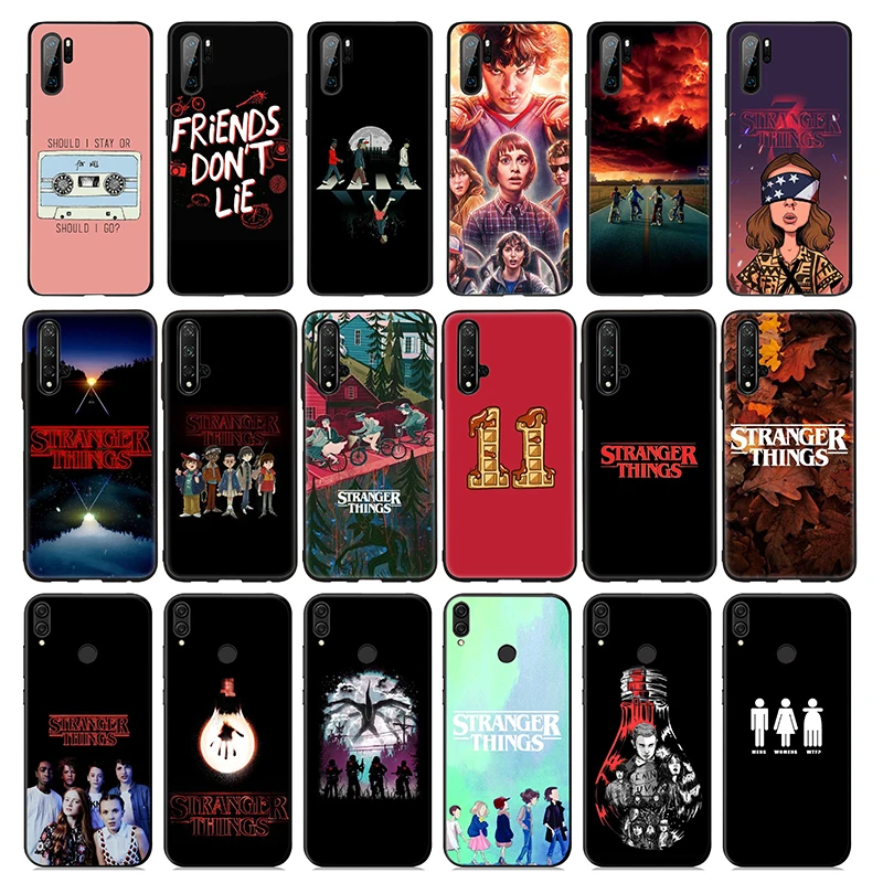 Stranger Things Soft Silicone Case for Huawei P30 P20 P10 Lite Pro P Smart Plus 2018 2019 Z |