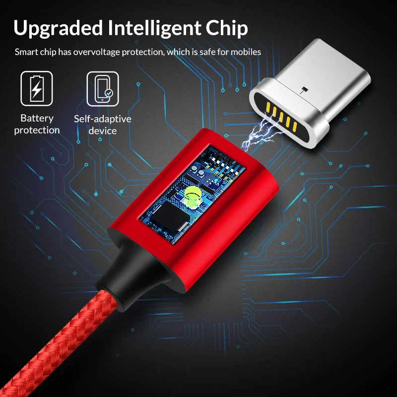 1M 2Packs USB Type C Cable for Samsung S9 S8 Fast Charge Type-C Mobile Phone Charging Wire USB C Cable for Xiaomi 9 Redmi note 7