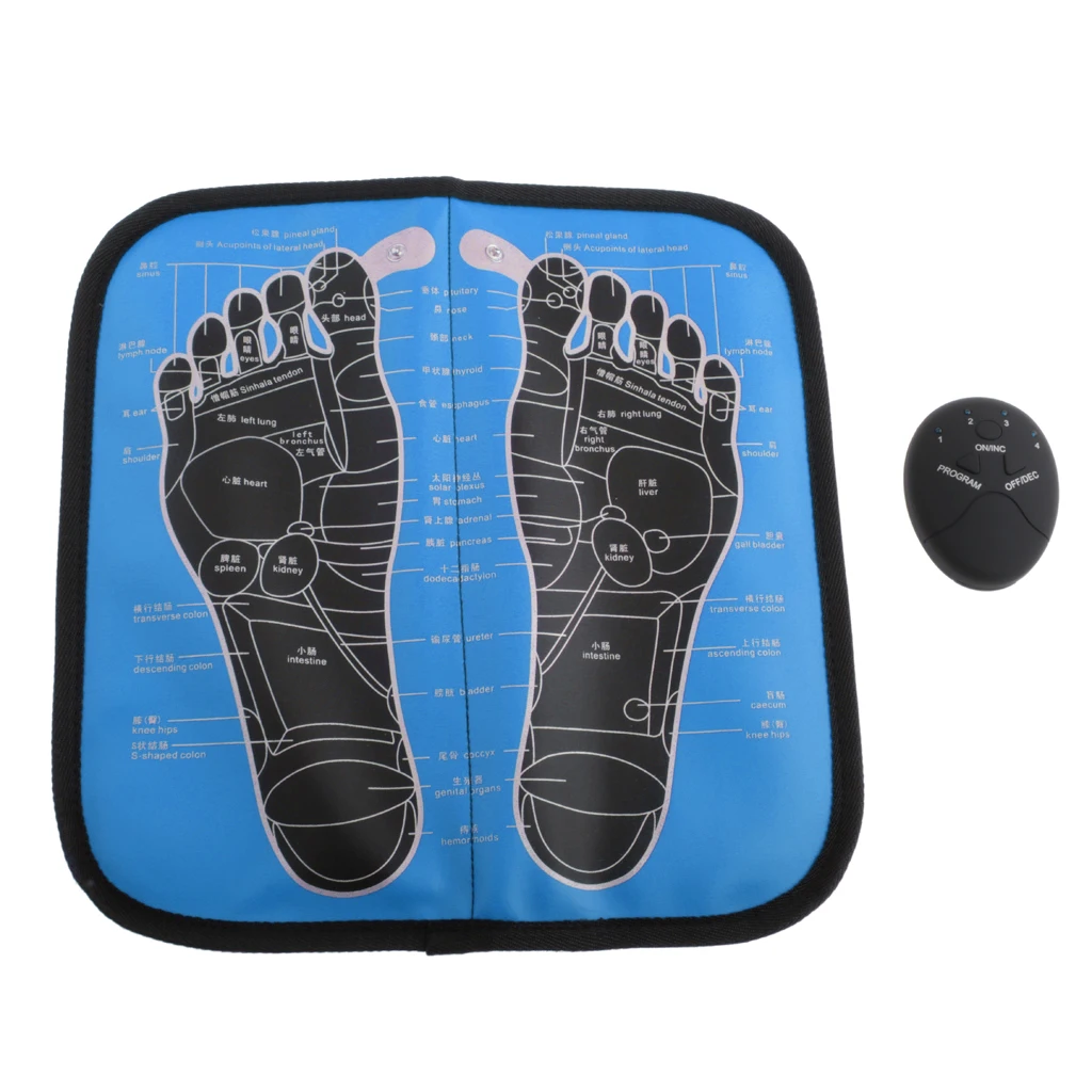 EMS Foot Massage Cushion Electric Foot Stimulator Massager Mat