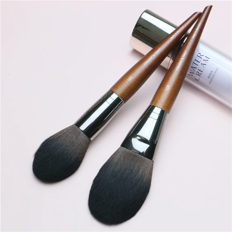 Профессиональная кисть для пудры и румян, большая кисть для пудры, Прецизионная мягкая кисть для пудры, роскошная пудра и румяна, набор кистей для макияжа|Аппликатор теней для век|   | АлиЭкспресс