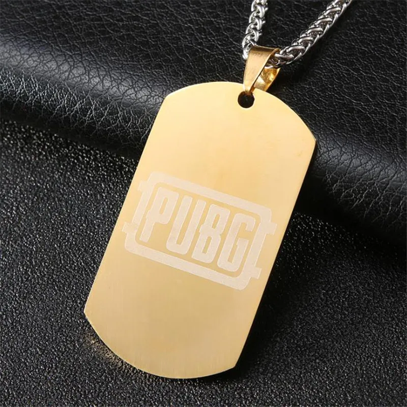 5 PUBG игра окружающие военные карты собака тег косплей ожерелье аксессуары реквизит Пан металлический материал 98 к - Цвет: 5
