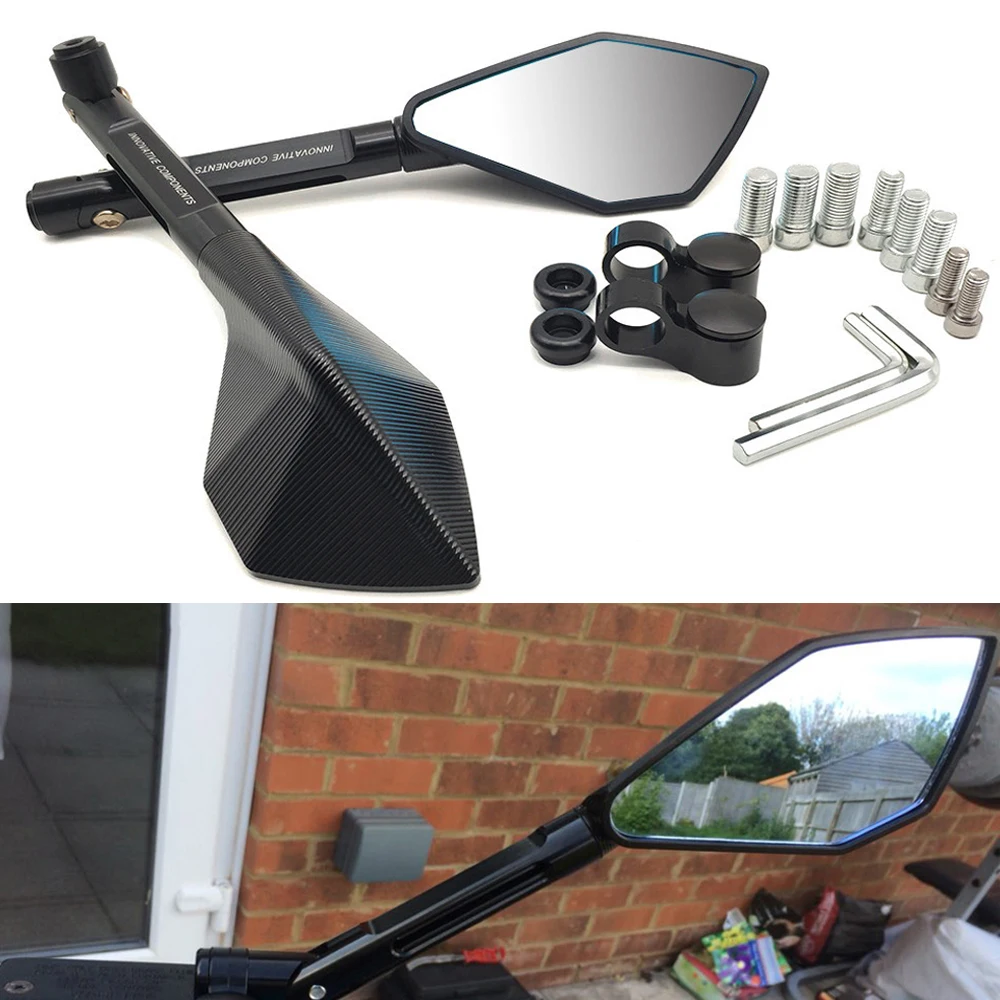 

CNC Universal Motorcycle Mirror Rearview Side Mirrors Motorbike Accessories For KTM 150SX 250SX 450SX 525SX 65XC 85XC 150XC