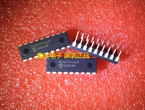 

10pcs/lot PIC16C711-04/P DIP18