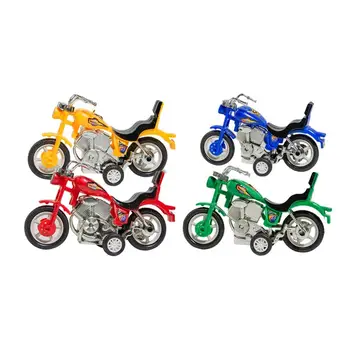 

4pcs Inertial Friction Powered Motorbike Toys Plastic Motorcycle Toy Mini Motorbike Model