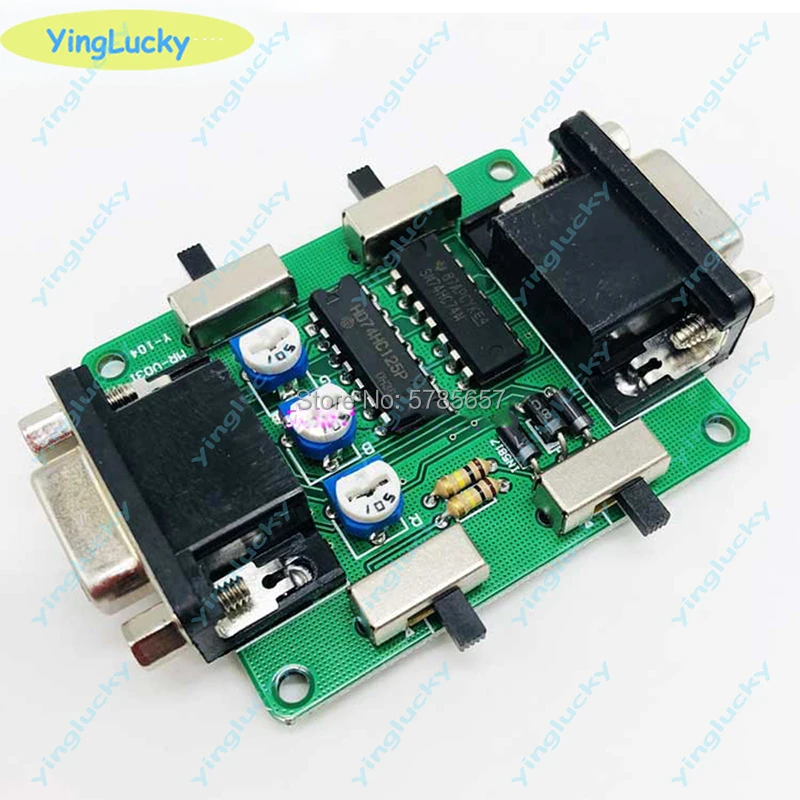 Wide Range of VGA Screen Generator, Arcade Scanline Effect, VGA Connection, Power Supply for Gamers Retro Games 20pcs lot 60cm length line 4pin power supply cable for connection led display screen module