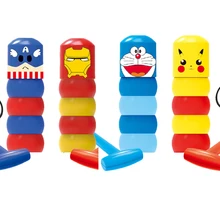 Супер герой неподвижный стакан магический упрямый деревянный человек игрушки волшебные Трюки крупным планом сценические волшебные аксессуары детские небьющиеся игрушки ABS