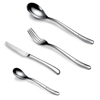

Stainless Steel Travel Cutlery Set Noble Sterling Silver Cutlery Stainless Steel Cutlery Western Dinner Tableware Set II50DCS
