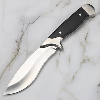 

High hardness fixed blade knife fixed blade outdoor camping hunting knife wild survival short knife