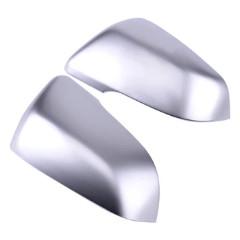 

1 Pair Car Silver Wing Mirror Cover Cap ABS Fit for BMW X1 E84 F20 F21 F22 F30 F32 F33 F36