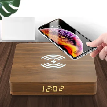 

Creative Home Clock Alarm Clock Bedside Portable Charging New Products