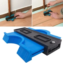 Пластиковый измерительный прибор, контурный профиль, копировальный прибор, Дубликатор, Стандартный, 5 ширина, инструмент для маркировки древесины, плиточный ламинат, плитки, общие инструменты