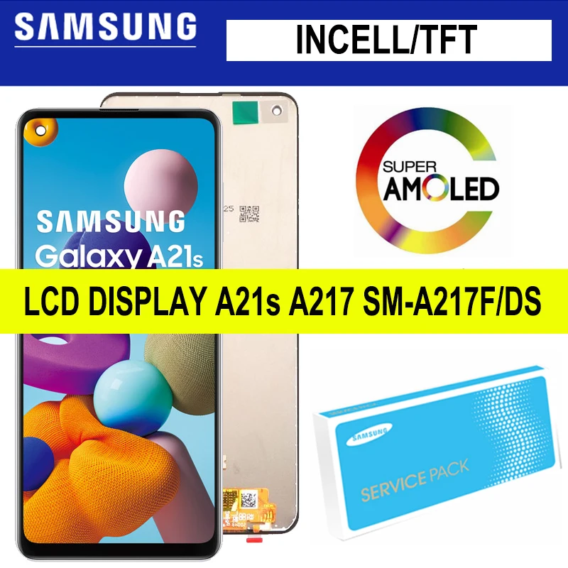 

INCELL/TFT 6.3" LCD For SAMSUNG Galaxy A60 SM-A606F/DS Touch Screen Digitizer Assembly Display with Frame Repair Parts
