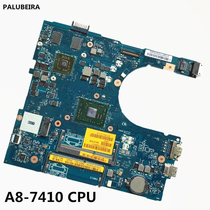 PALUBEIRA для Dell Inspiron 5455 5555 ноутбук Mortherboard с A8-7410 cpu CN-0GFDVC GFDVC 0GFDVC AAL12 LA-C142P материнская плата