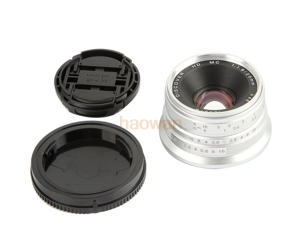 25 мм F1.8 F/1 8 ручная фокусировка широкоугольный объектив для камеры sony e NEX