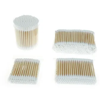

Cosmetic Cotton Swab Stick Double Head Ended Clean Cotton Buds Ear Clean Tools For Children Adult