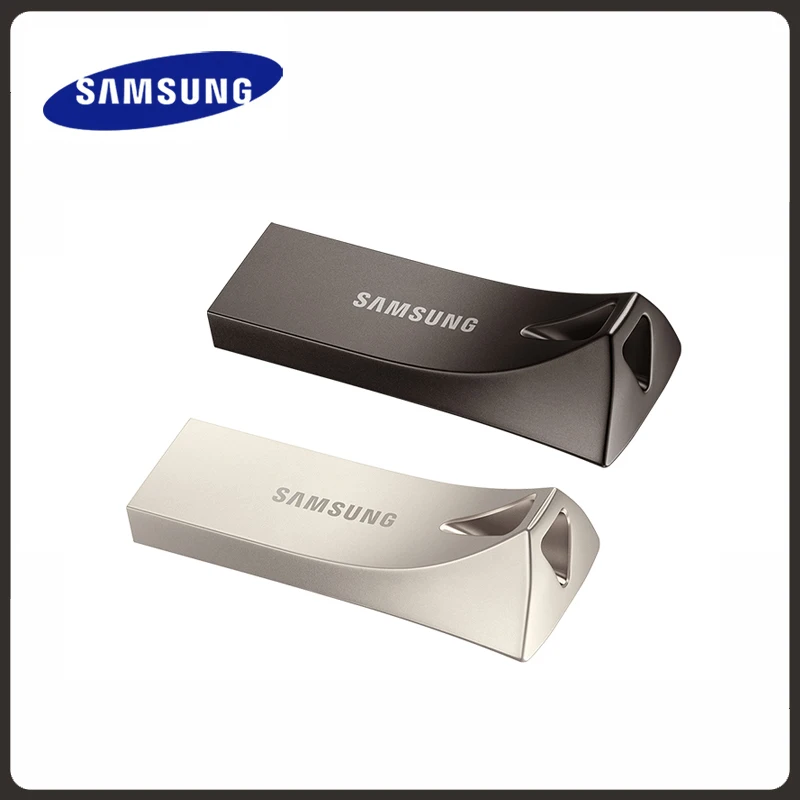 Оригинальный SAMSUNG BAR PLUS USB 3,1 32 Гб 64 Гб металлический u-диск 128 ГБ 256 ГБ флеш-накопитель до 300 МБ/с./с память Pendrive