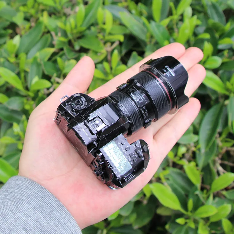 Красочная камера 3D металлические Пазлы взрослые головоломки из нержавеющей