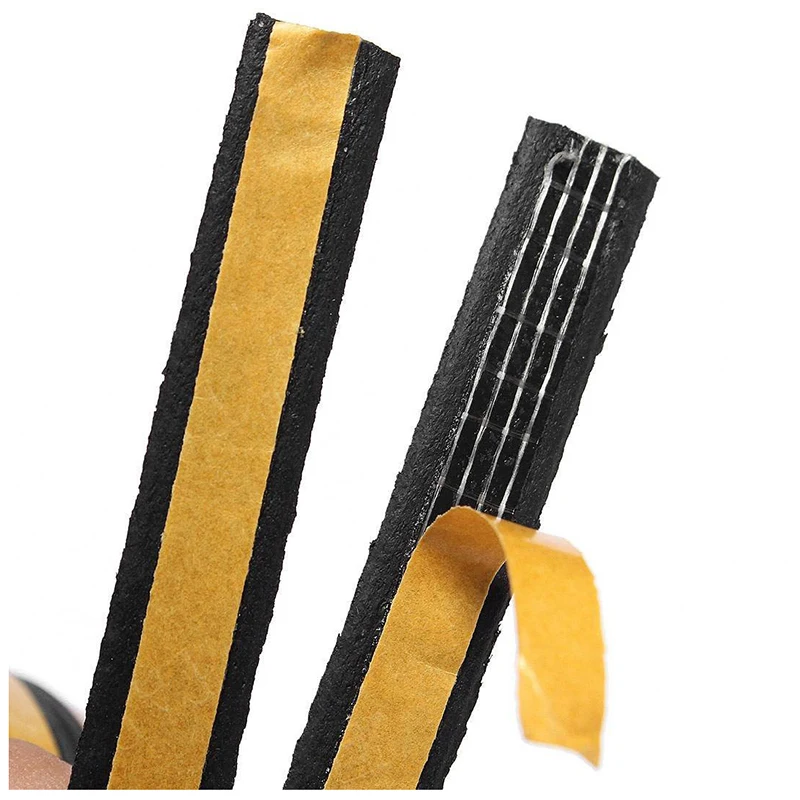 E тип уплотнение окна резиновый уплотнитель двери уплотнение прокладка уплотнительная лента 5 м черный