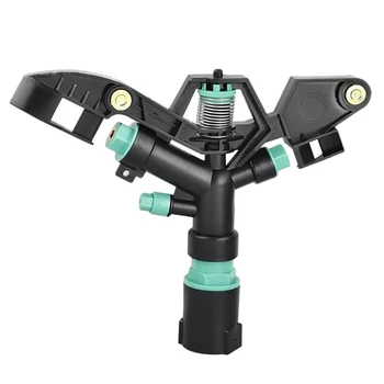 

1 Inch Three Nozzles 360 Degree Rotating Spray Water Nozzle Plant Watering Dripper Sprinkler Lawn Irrigation Tools