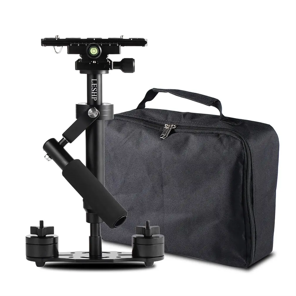 

Compact Durable Mini Handheld Stabilizer with Quick Release Plate 1/4" Screw For Camera Help Camera Keep Balanced Stable