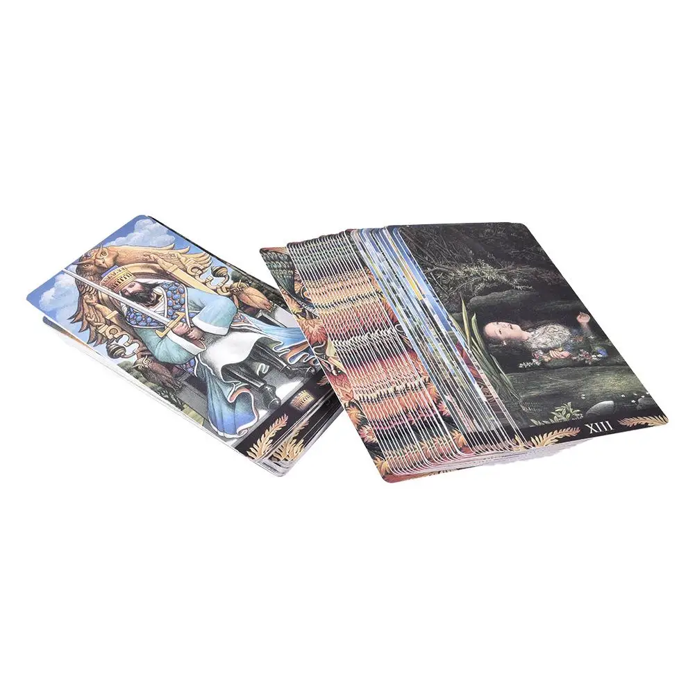 78 Pre Raphaelite Tarot Tarot Cards Deck Table Board Games For Family Party Entertainment Playing Card Game