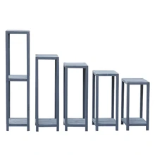 Бытовая твердая древесина Балкон Хранения один зеленый Луо цветочный горшок рамки Крытый мясистый гостиная Китайский стиль хлорофитум