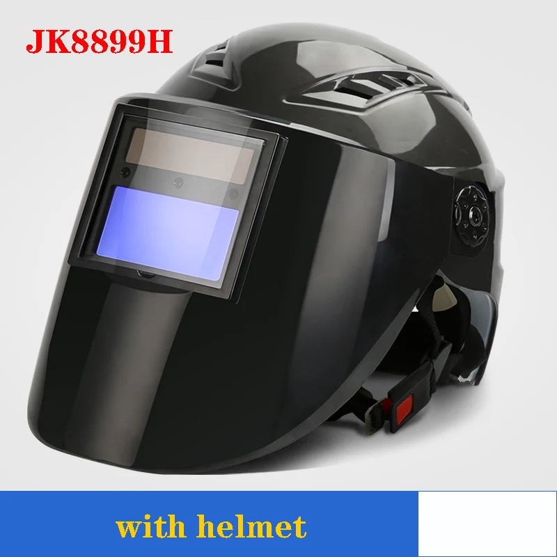 JK8899H ABS автоматическая фотоэлектрическая Сварочная маска шлем жесткая шляпа сварочные линзы защита от клещей модель 8899/5588 защитный шлем - Цвет: JK8899H