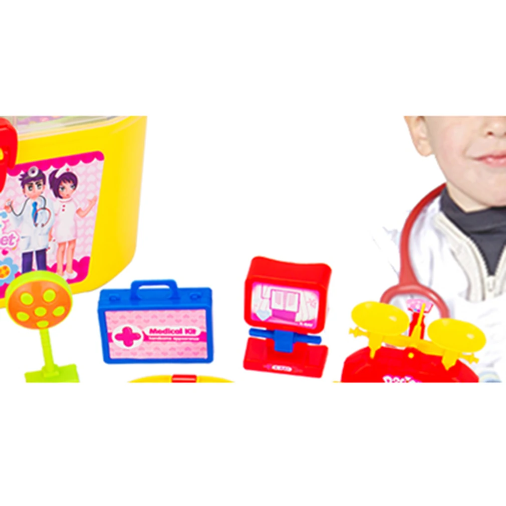 30 шт. детская имитация медицинского оборудования дети доктора игрушечный стетоскоп инъекции медсестры интеллектуальное развитие