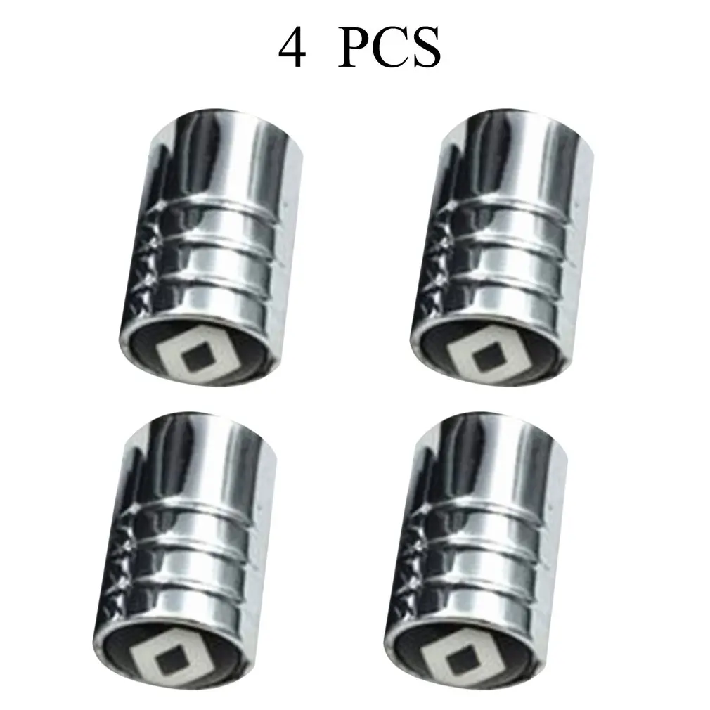 

4PCS/SET Lovely Cute Design Car Wheel Tire Valve Tyre Caps Durable Metal Car-Styling Air Valve Cap Suitable for Renault