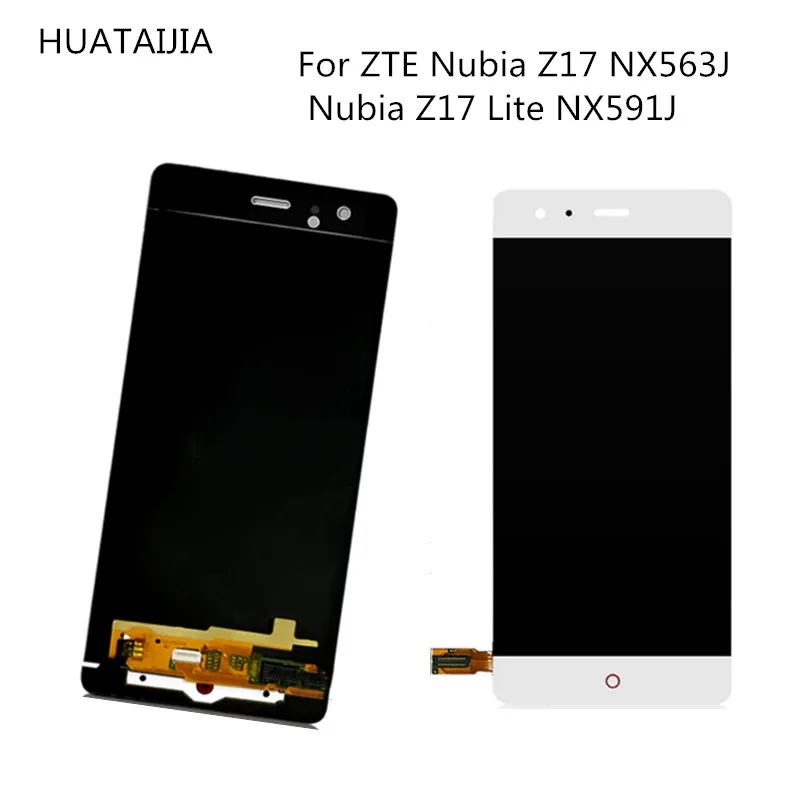 ЖК-дисплей 5 дюйма для ZTE Nubia Z17 NX563J экран + сенсорная панель дигитайзер Lite NX591J