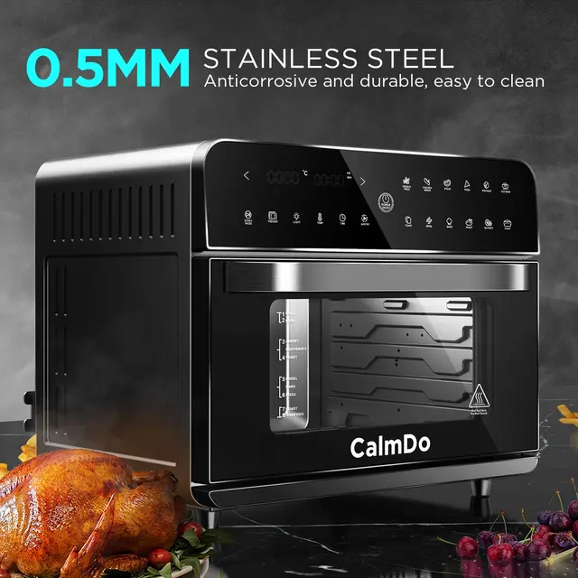Smart Air Fryer Oven Toaster Rotisserie Dehydrator Countertop Oven With LED Digital Touch Screen Air Fryer Oven 5
