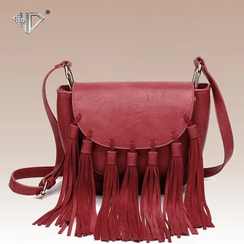 

2020 New Tassel Women's Bag New Small Bag Fashion One-Shoulder Tassel Bag Cross-Body Bag Women's Bag