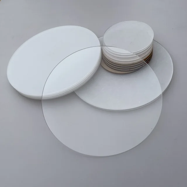 FYting Acrylique Cercle Disques,20 Pièces Disque Acrylique Transparent  Disque plexiglas pâtisserie,Rond Panneau Acrylique Cercle Épais pour Cadre  Photo Peinture Bricolage Artisanat, 10cm * 3mm : : Cuisine et  maison